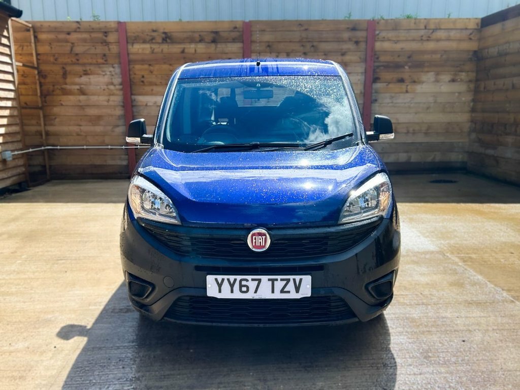 Fiat Doblo 1.4L Pop YY67TZV Blue #5