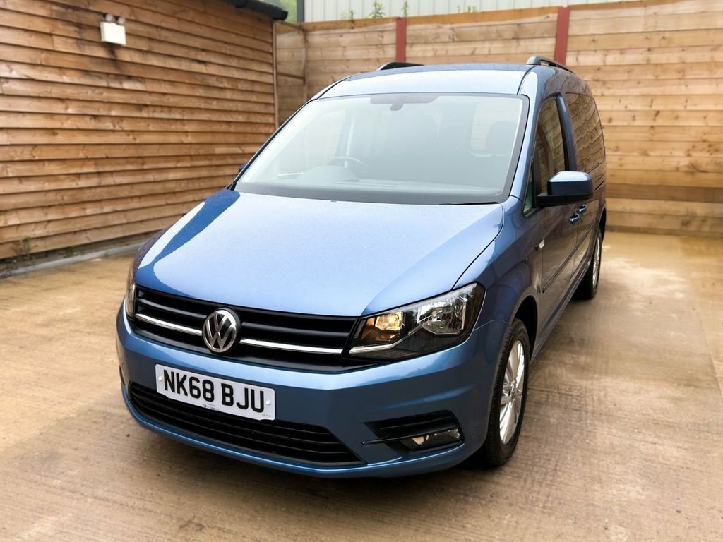 Volkswagen Caddy Maxi Life 2L Null NK68BJU Blue #6