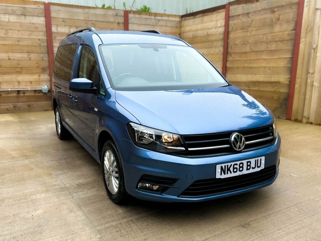 Volkswagen Caddy Maxi Life 2L Null NK68BJU Blue #4