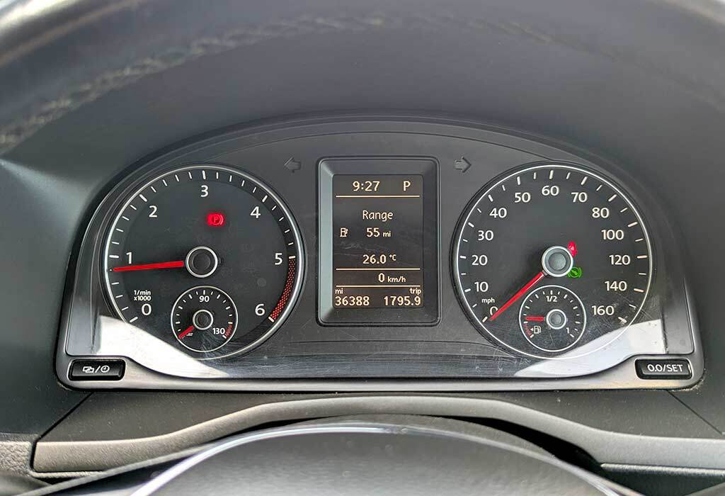 Volkswagen Caddy Life 2.0 Tdi Dsg Green #22