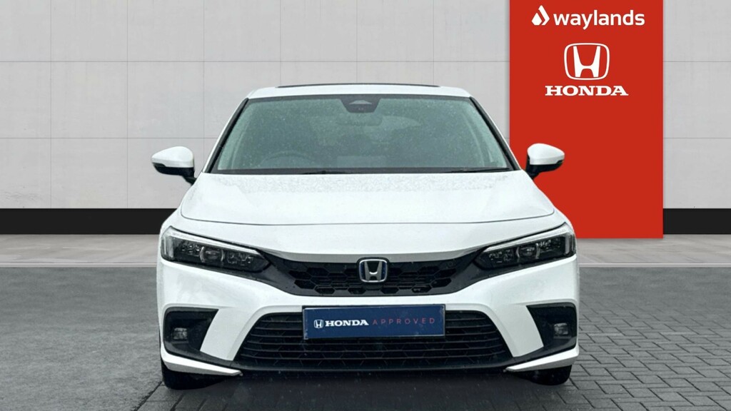 Honda Civic Honda Civic 2.0 Ehev Advance Cvt Hatchback DK24VBC White #6