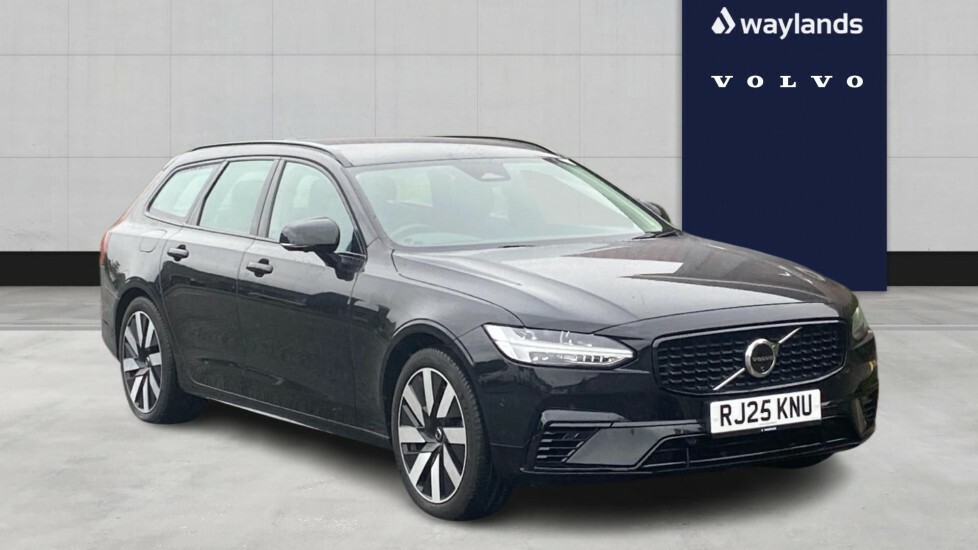 Volvo V90 Plus, T6 Awd Plug-in Hybrid, Dark Black