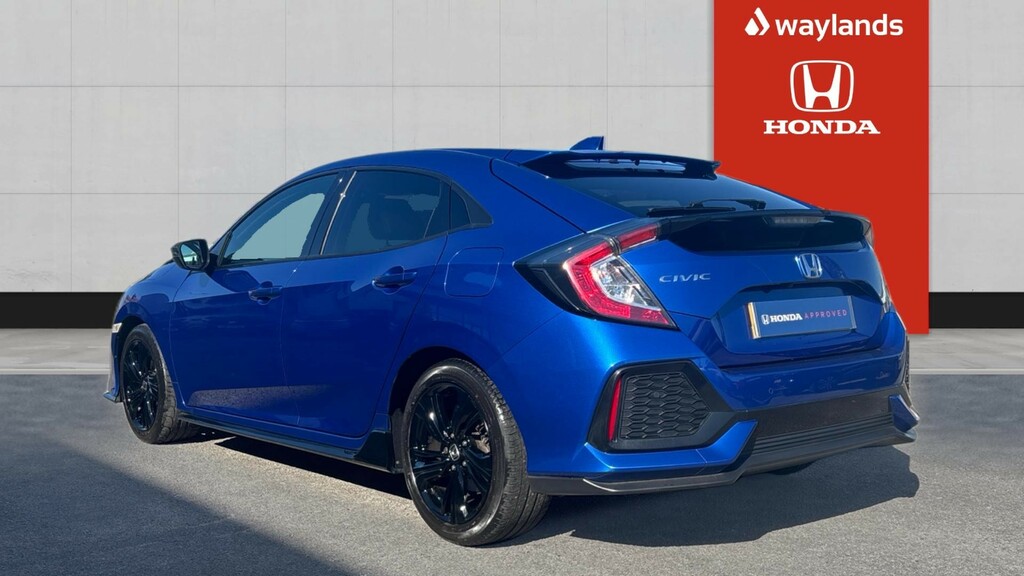 Honda Civic Honda Civic Sport Line 1.0 Vtec Cvt Blue #3