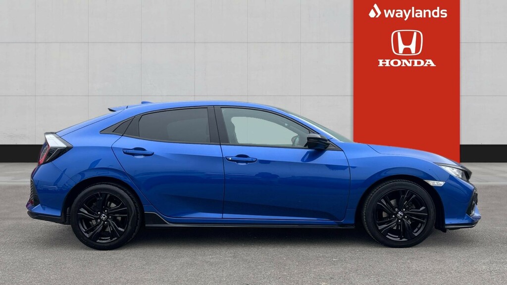 Honda Civic Honda Civic Sport Line 1.0 Vtec Cvt Blue #5