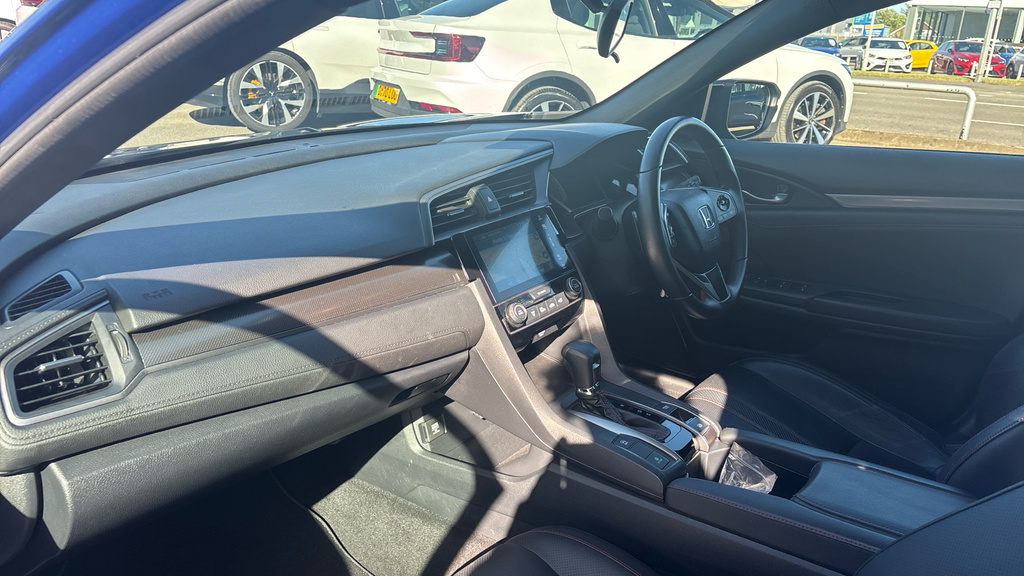 Honda Civic Honda Civic Sport Line 1.0 Vtec Cvt Blue #2