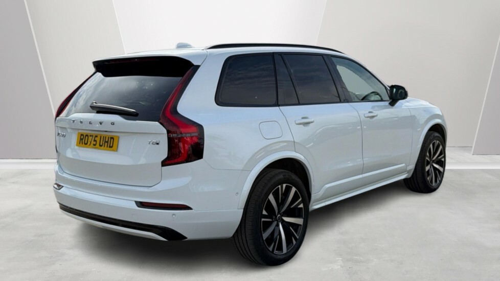 Volvo XC90 Plus, T8 Awd Plug-in Hybrid, Dark RO75UHD White #2