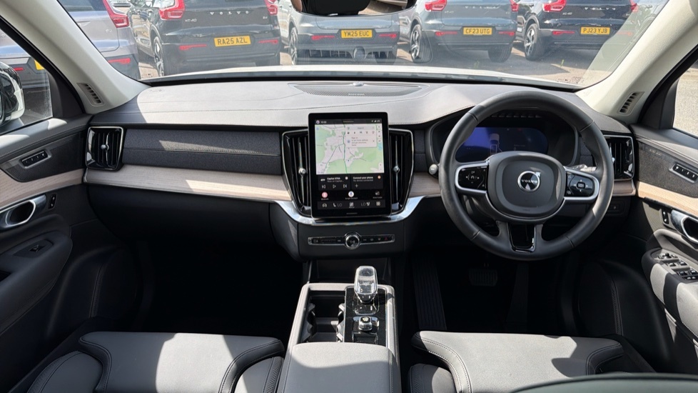Volvo XC90 Plus, T8 Awd Plug-in Hybrid, Dark RO75UHD White #5
