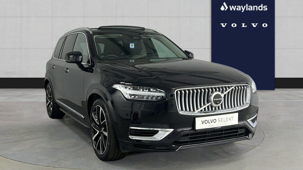 Volvo XC90 Recharge Ultimate, T8 Awd Plug-in Hybrid, CK23KPJ Black
