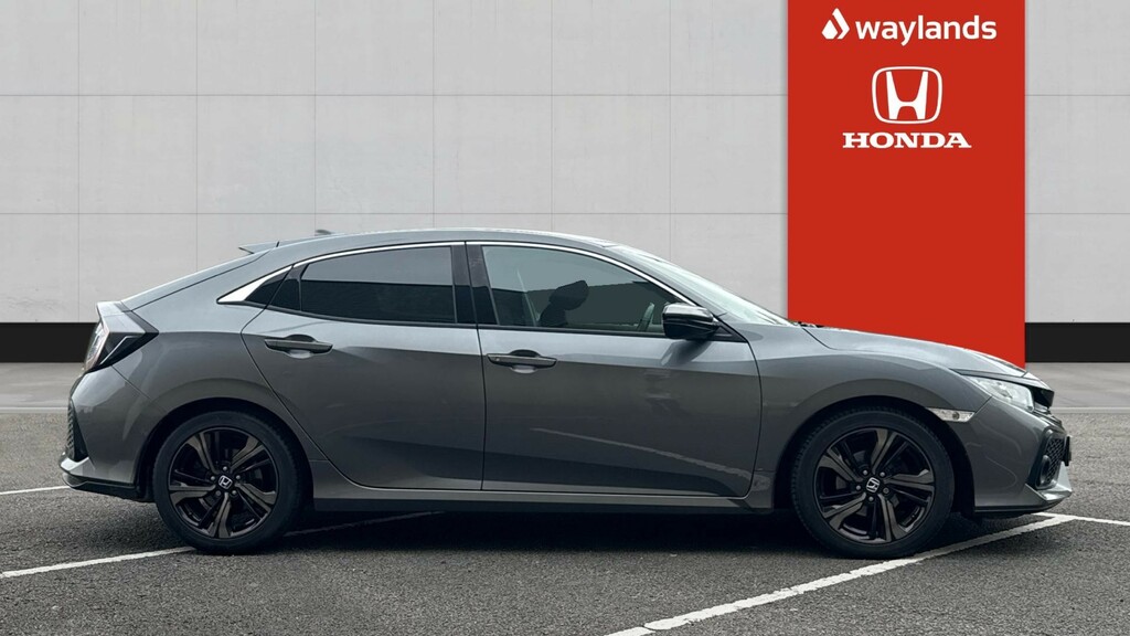 Honda Civic Honda Civic Hatchback 1.0 Vtec Turbo Sr Silver #5