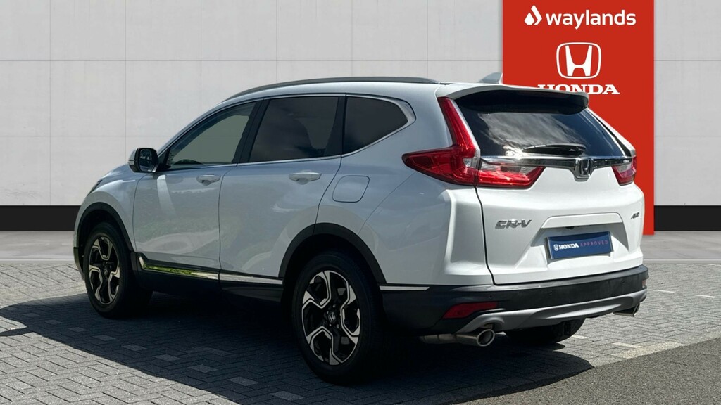 Honda Cr-V Honda Cr-v 1.5 Vtec Turbo Sr Estate White #3