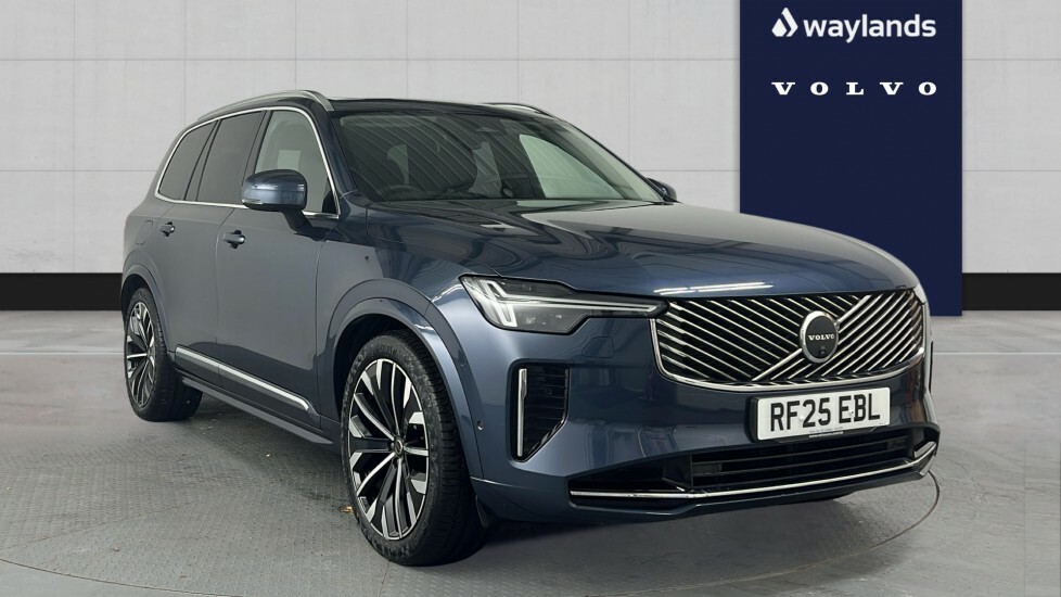Volvo XC90 B5 Ultra, Awd Mild Hybrid, Brightpanroof, Blue