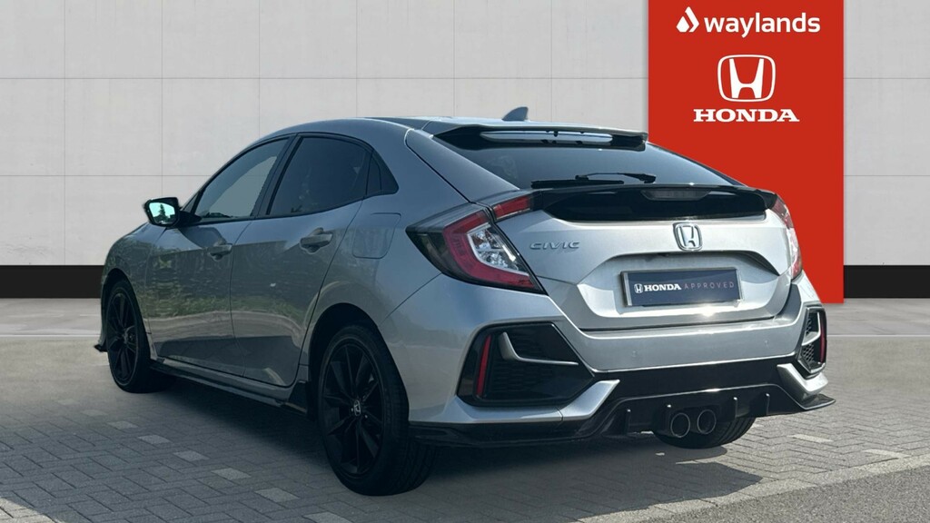 Honda Civic Honda Civic 1.5 Vtec Turbo Sport Hatchback Silver #3
