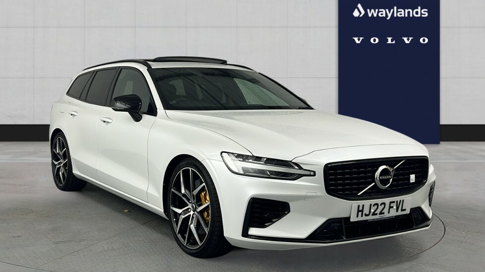 Volvo V60 T8 Recharge Polestar Engineered Awd Plug-in-hybbo White
