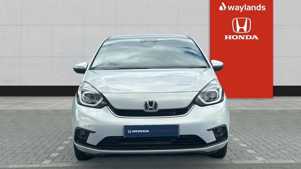 Honda Jazz Honda Jazz 1.5 I-mmd Hybrid Ex Ecvt Hatchback MP23JCU White #6