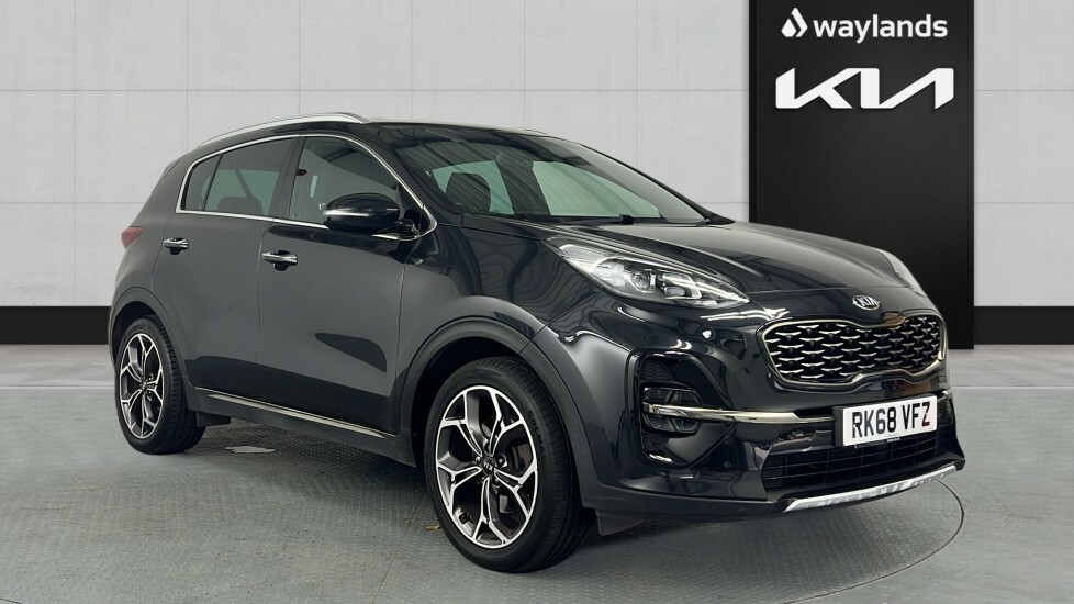 Kia Sportage 1.6 Crdi Isg Gt-line RK68VFZ Black