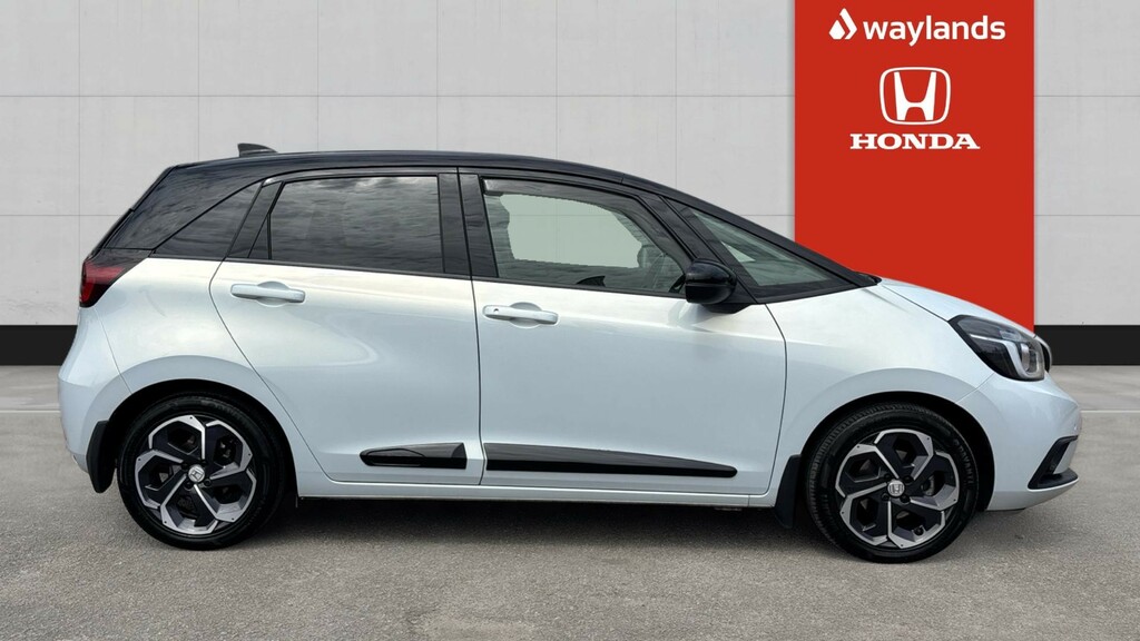 Honda Jazz Honda Jazz 1.5 I-mmd Hybrid Ex Ecvt Hatchback White #5