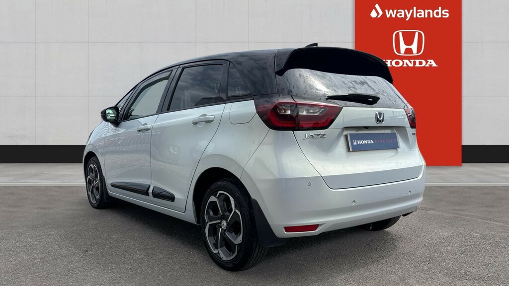 Honda Jazz Honda Jazz 1.5 I-mmd Hybrid Ex Ecvt Hatchback White #3
