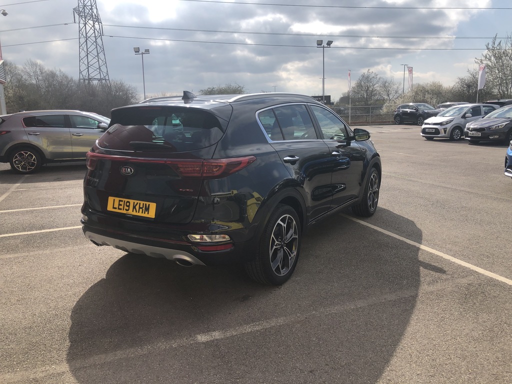 Kia Sportage 1.6 Crdi Gt-line Black #6