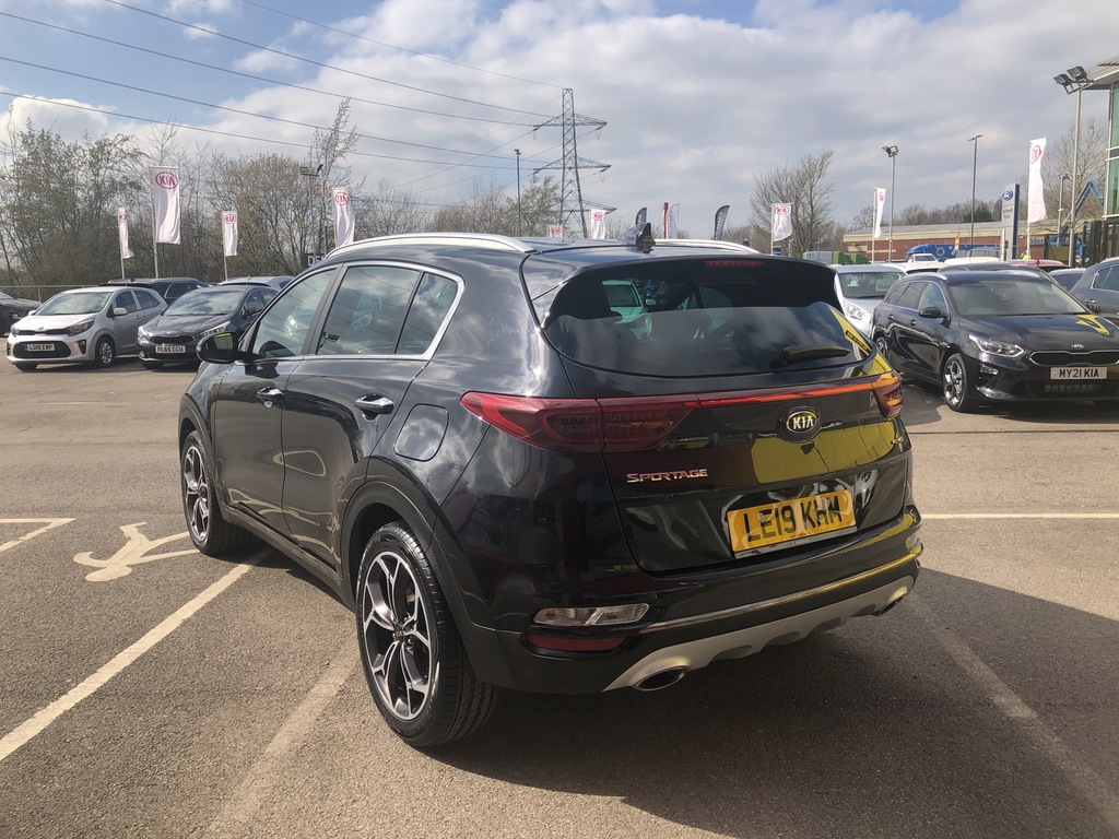 Kia Sportage 1.6 Crdi Gt-line Black #4