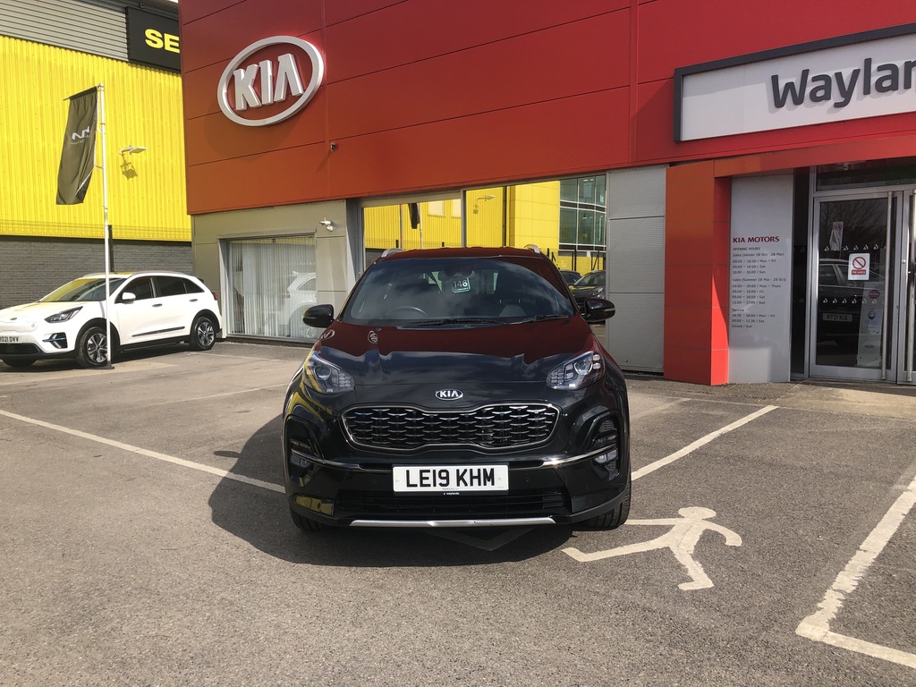 Kia Sportage 1.6 Crdi Gt-line Black #2