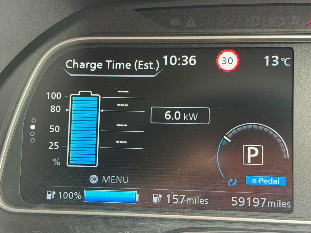 Nissan Leaf Hatchback Silver #38