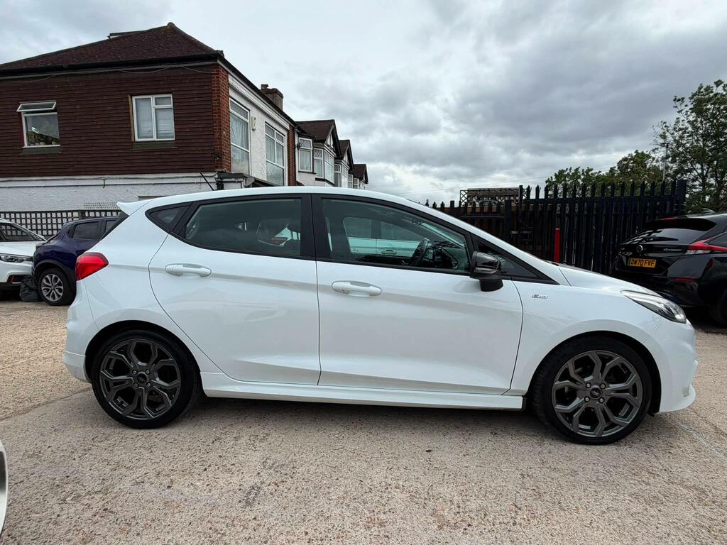 Ford Fiesta St-line White #5