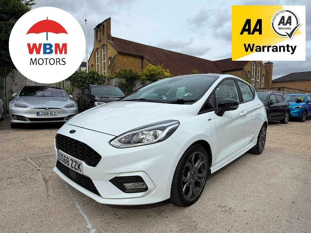 Ford Fiesta St-line White