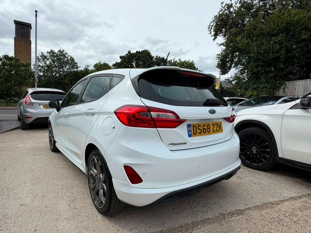 Ford Fiesta St-line White #6