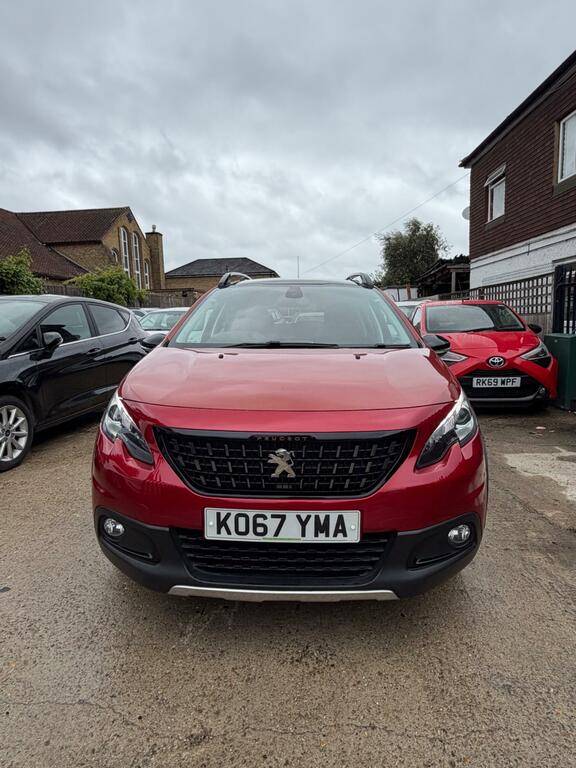 Peugeot 2008 Gt Line Red #2