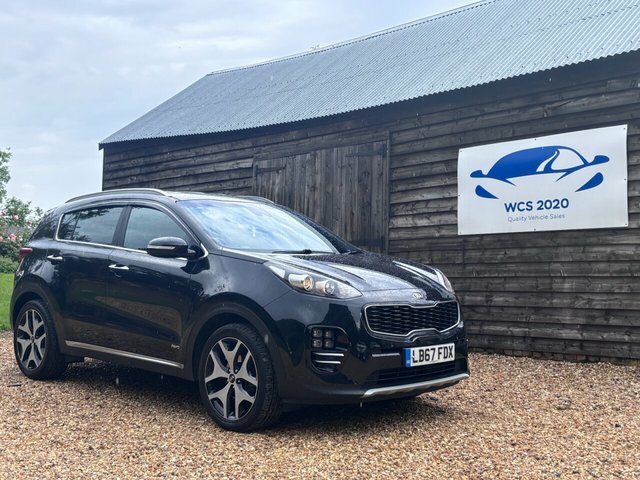 Kia Sportage 2.0 Crdi Gt-line Suv Awd Euro 6 Black