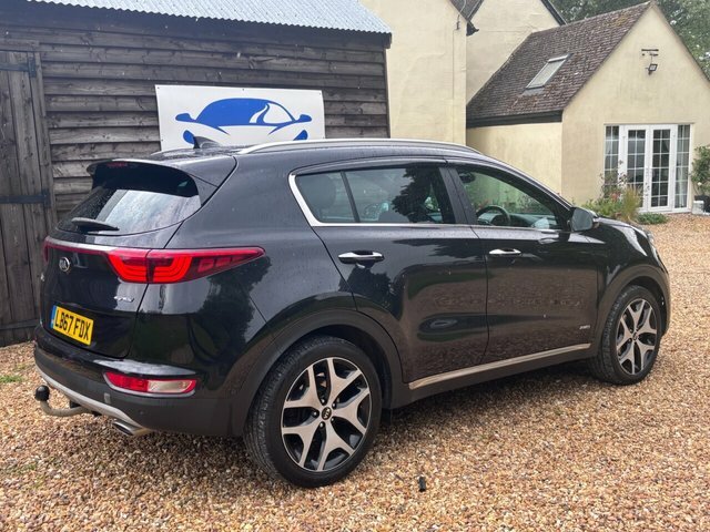 Kia Sportage 2.0 Crdi Gt-line Suv Awd Euro 6 Black #5