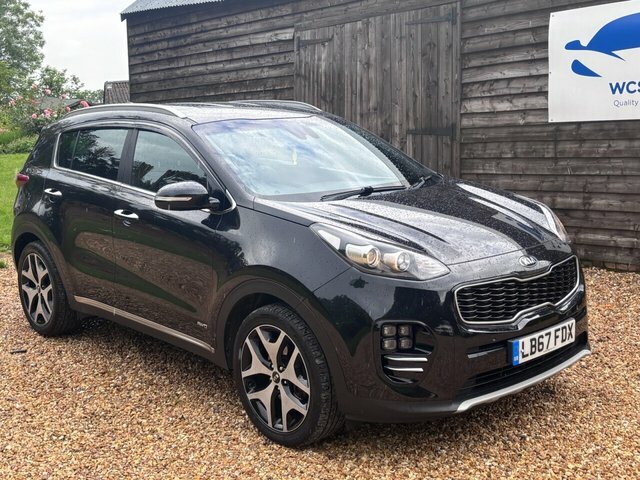 Kia Sportage 2.0 Crdi Gt-line Suv Awd Euro 6 Black #2