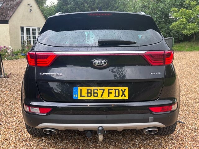 Kia Sportage 2.0 Crdi Gt-line Suv Awd Euro 6 Black #6