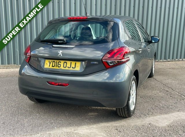 Peugeot 208 2016 1.2 Puretech Active Hatchback Manu YD16OJJ Grey #4