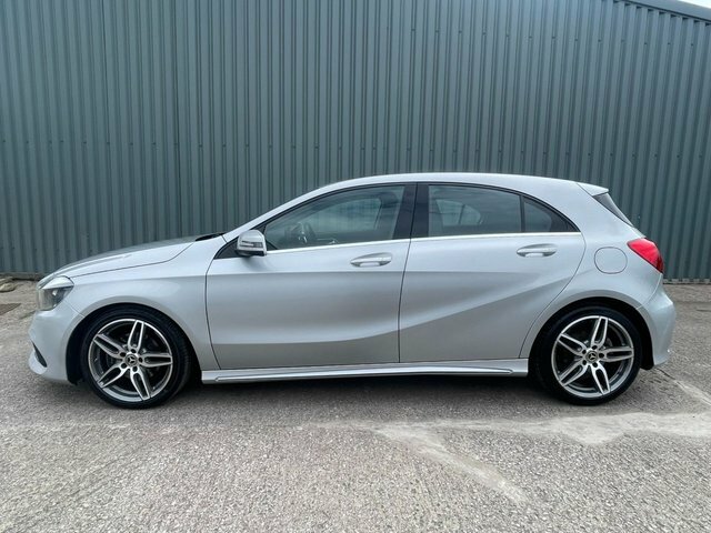 Mercedes-Benz A Class 2018 2.1 A200d Amg Line Hatchback 7G-dc KY18UPB Silver #4