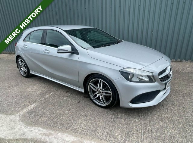 Mercedes-Benz A Class 2018 2.1 A200d Amg Line Hatchback 7G-dc Silver