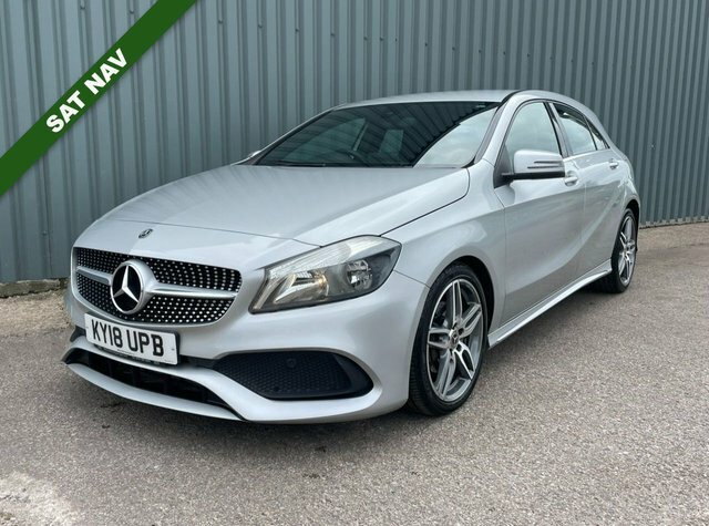 Mercedes-Benz A Class 2018 2.1 A200d Amg Line Hatchback 7G-dc KY18UPB Silver #2