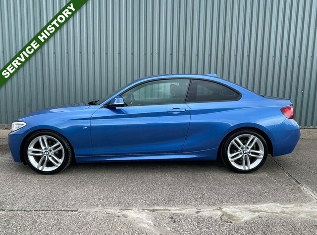 BMW 2 Series Gran Coupe 2014 2.0 220I M Sport Coupe Euro 6 Blue #3