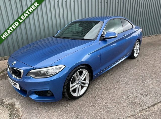 BMW 2 Series Gran Coupe 2014 2.0 220I M Sport Coupe Euro 6 Blue #2