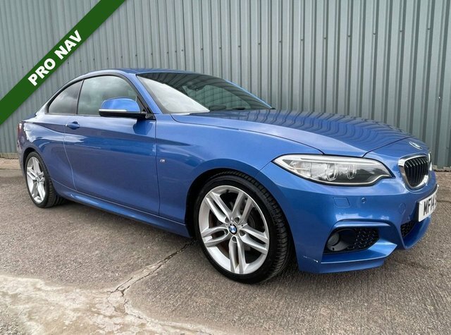BMW 2 Series Gran Coupe 2014 2.0 220I M Sport Coupe Euro 6 Blue