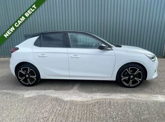 Vauxhall Corsa 2020 1.2 Turbo Elite Nav Premium Hatchback Pet LL20XOH White