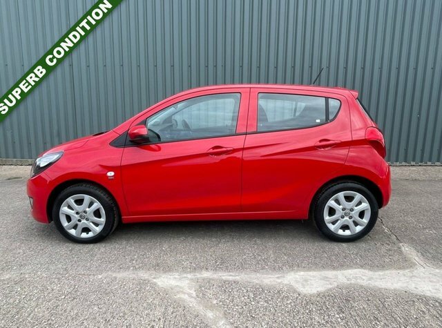 Vauxhall Viva 2017 1.0I Se Hatchback Euro 6 7 Red #4