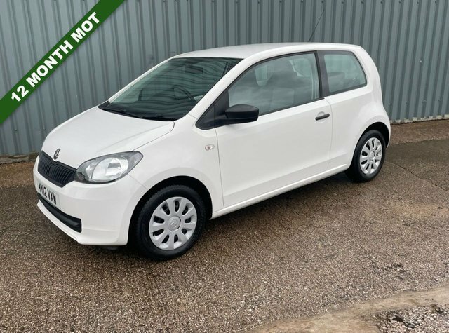 Skoda Citigo 2012 1.0 Mpi S Hatchback Euro 5 White #4