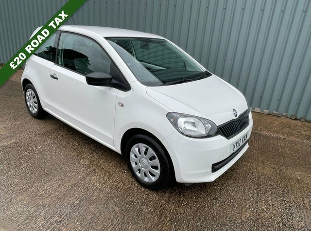 Skoda Citigo 2012 1.0 Mpi S Hatchback Euro 5 White