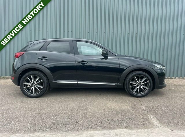 Mazda CX-3 2015 2.0 Skyactiv-g Sport Nav Suv Manua Black #3