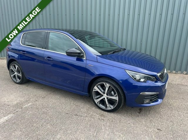 Peugeot 308 2018 1.5 Bluehdi Gt Line Hatchback Manu Blue