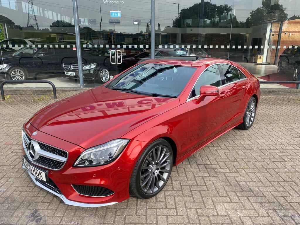 Mercedes-Benz CLS 2.1 Cls220 Bluetec Amg Line Coupe G-tronic Euro 6 Red