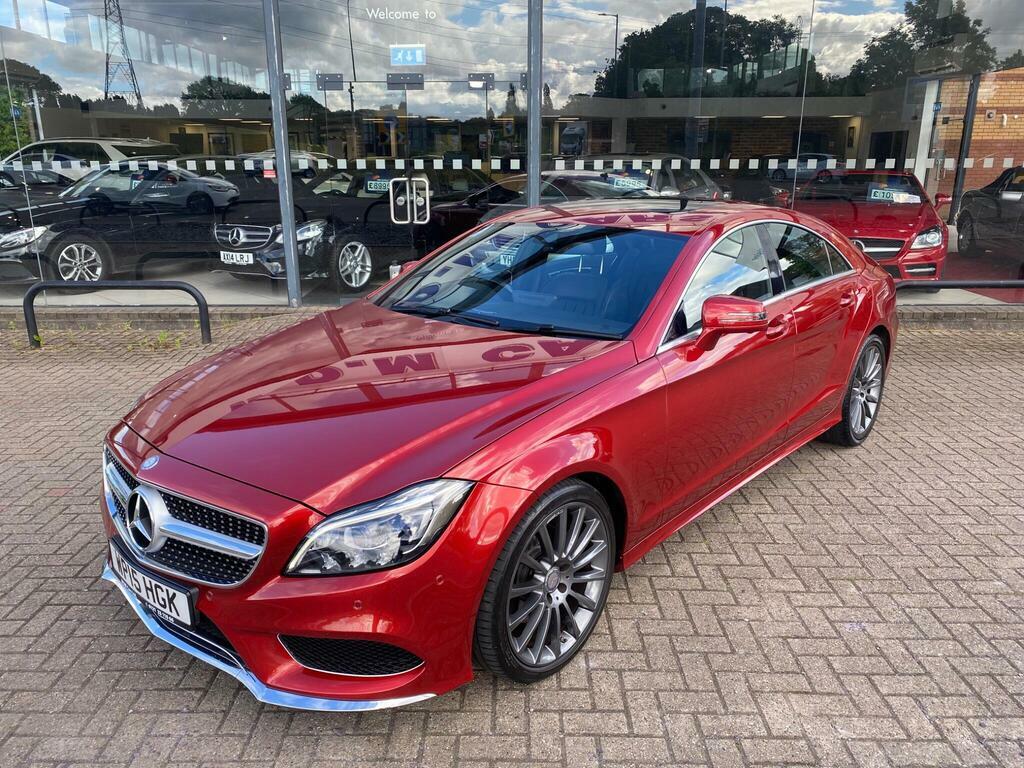 Mercedes-Benz CLS 2.1 Cls220 Bluetec Amg Line Coupe G-tronic Euro 6 Red