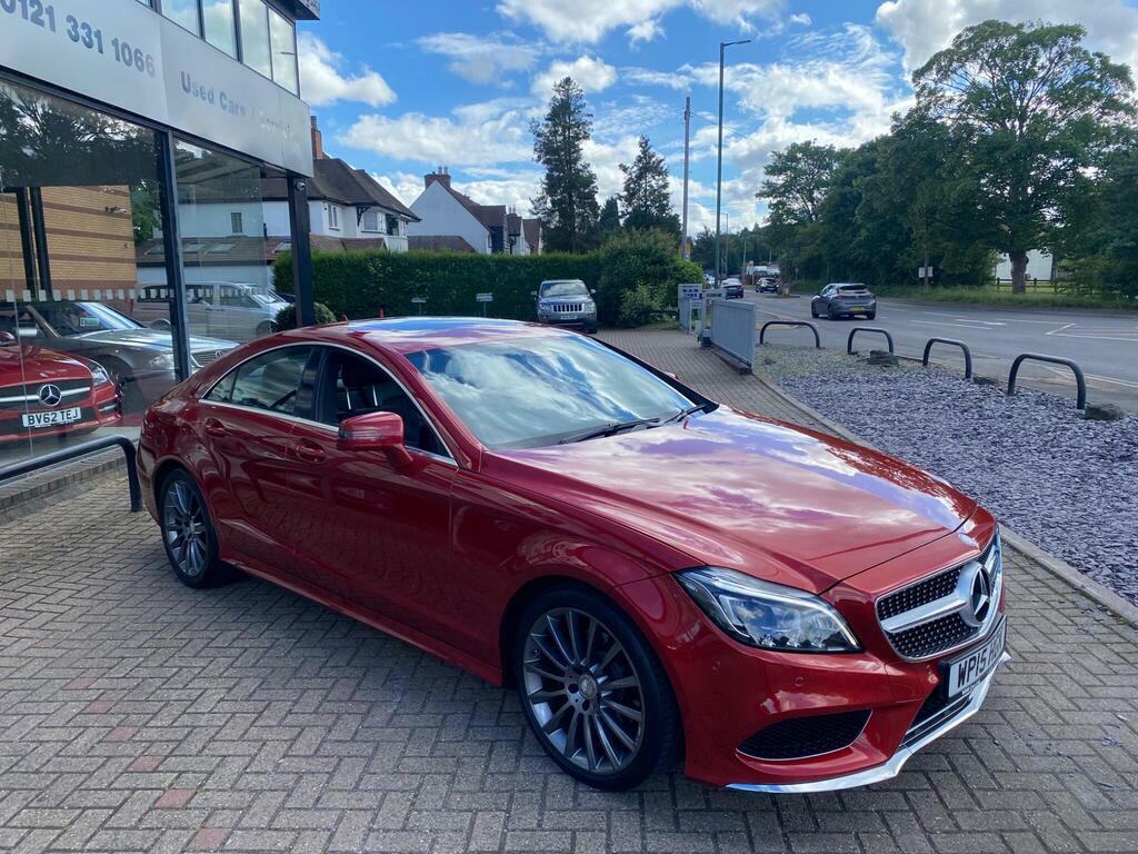 Mercedes-Benz CLS 2.1 Cls220 Bluetec Amg Line Coupe G-tronic Euro 6 Red #6