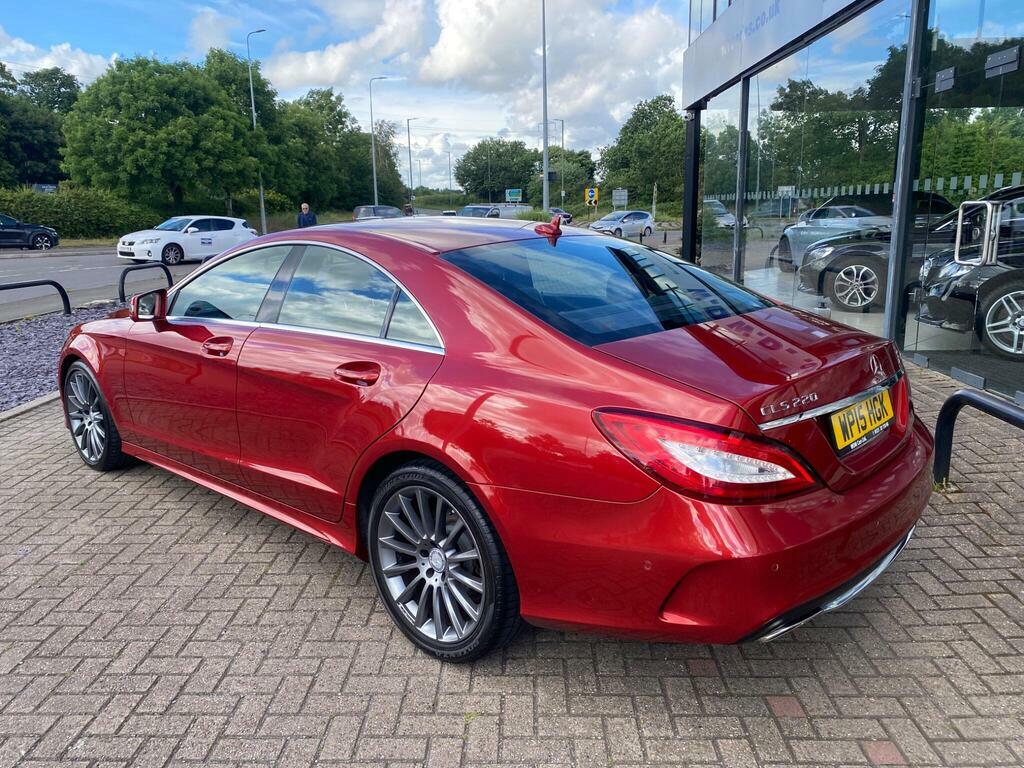 Mercedes-Benz CLS 2.1 Cls220 Bluetec Amg Line Coupe G-tronic Euro 6 Red #3
